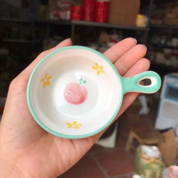 ชามสตรอว์เบอร์รี - ชามเซรามิกรูปสตรอว์เบอร์รี